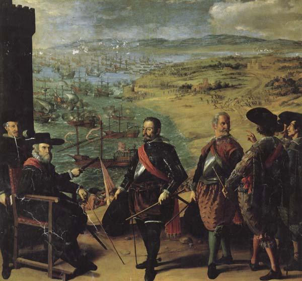 Francisco de Zurbaran The Defense of Cadiz Against the English Sweden oil painting art
